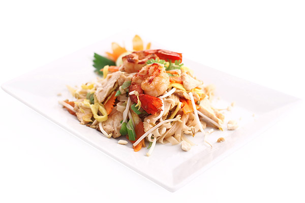 Pad thai gamberi